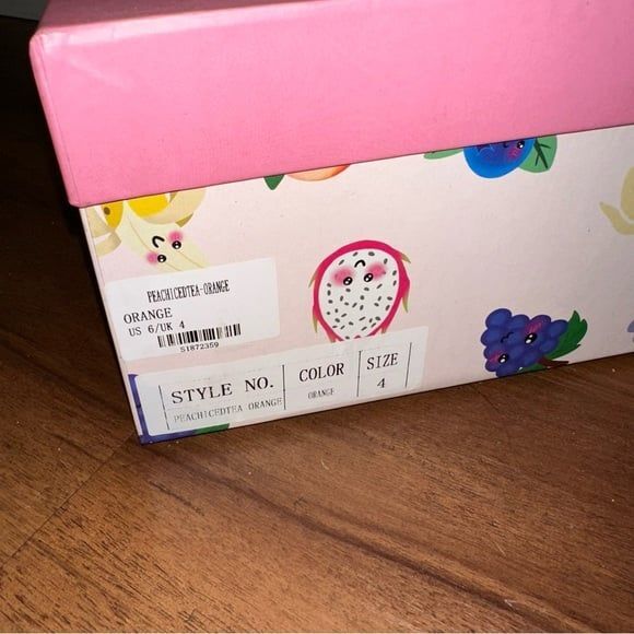 New KOI PEACH ICED TEA TRAINERS size 6 womens 4/uk - Picture 7 of 7